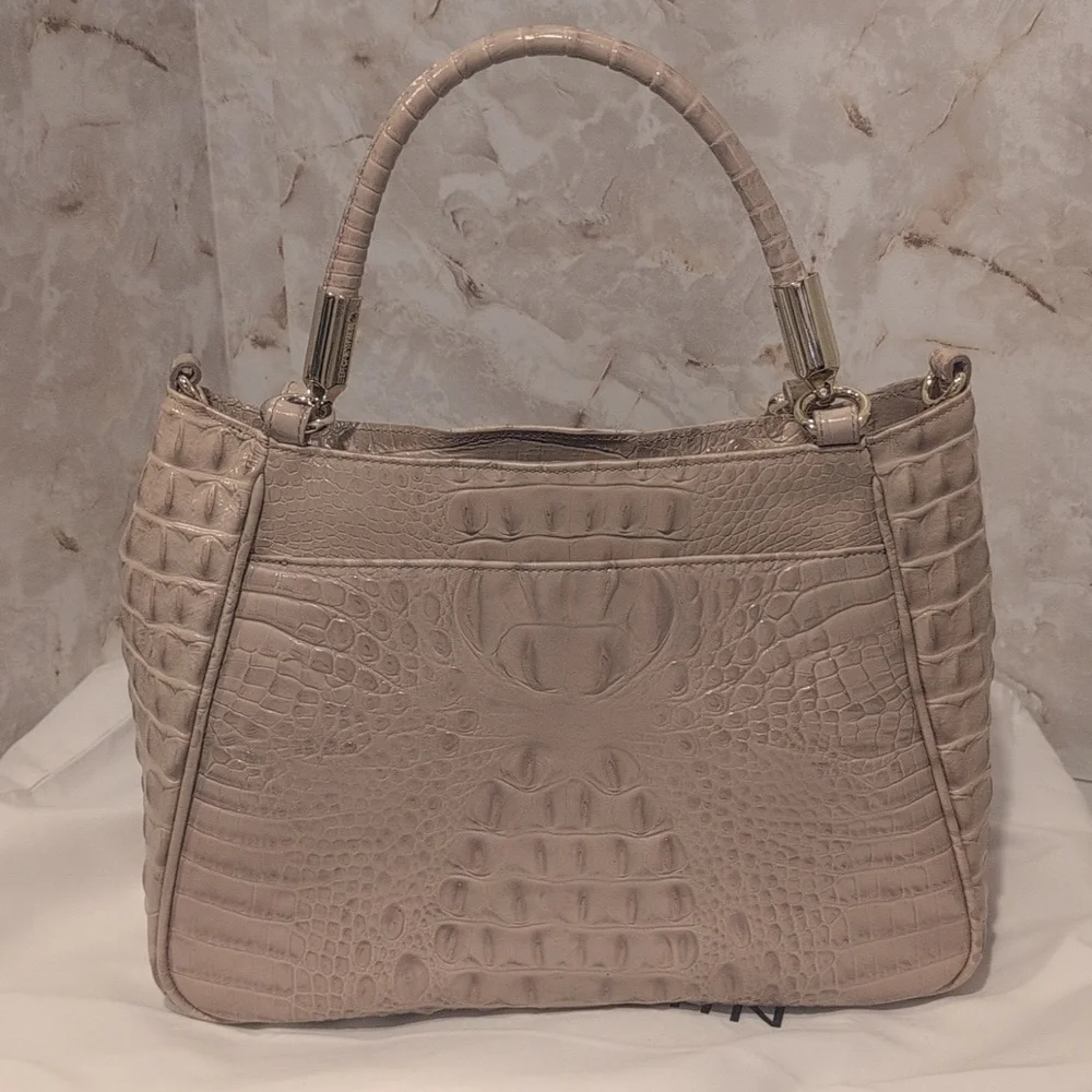 Brahmin Melbourne Ruby Satchel Euc - Picture 3 of 10
